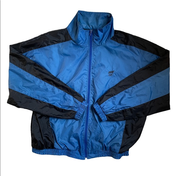 Vintage 90s Olympics windbreaker zip up jacket - Picture 11 of 16